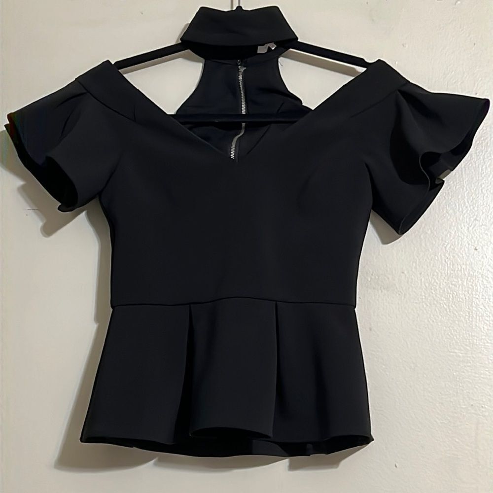 Parker cold shoulder top